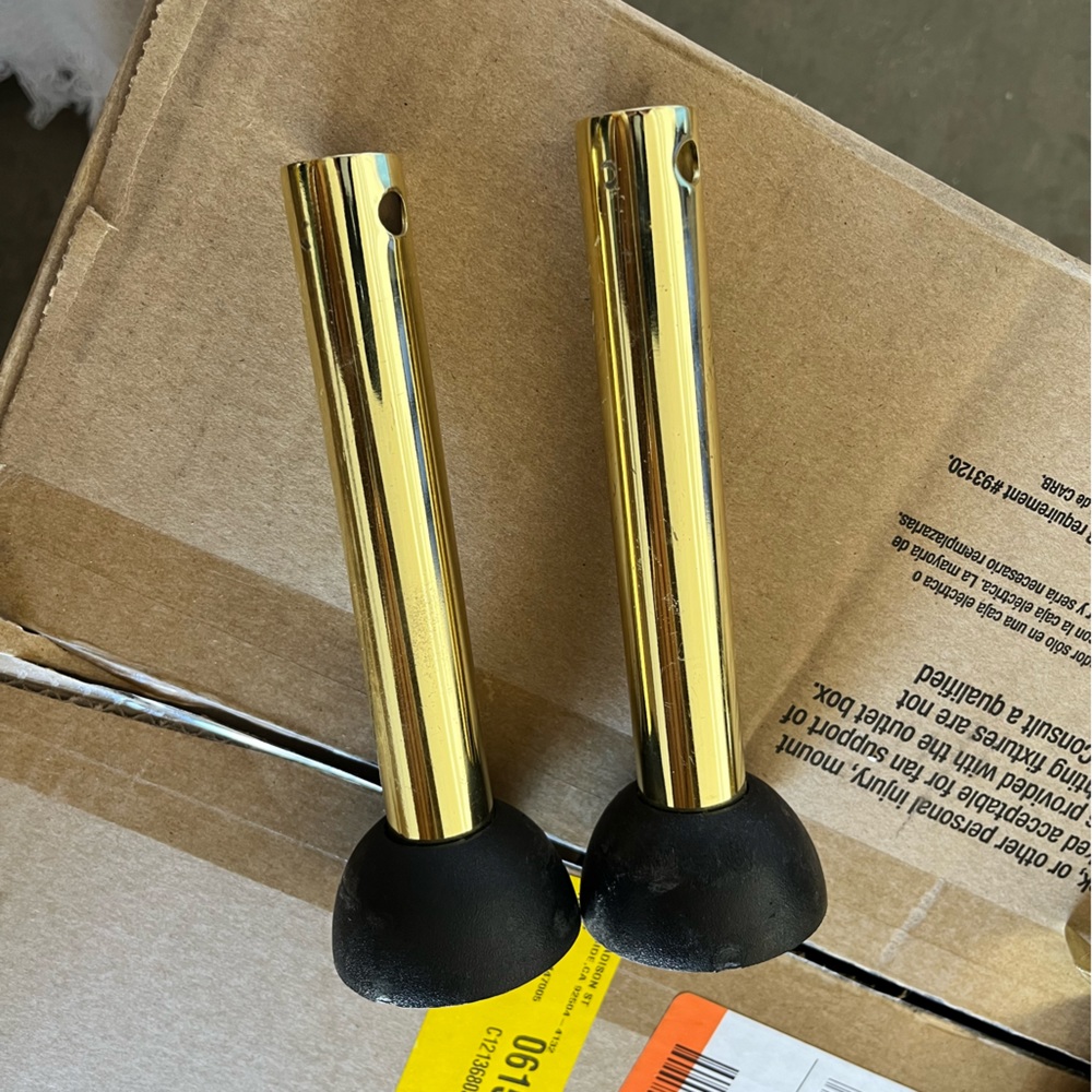 PM091622 Post For Ceiling Fan, Vintage